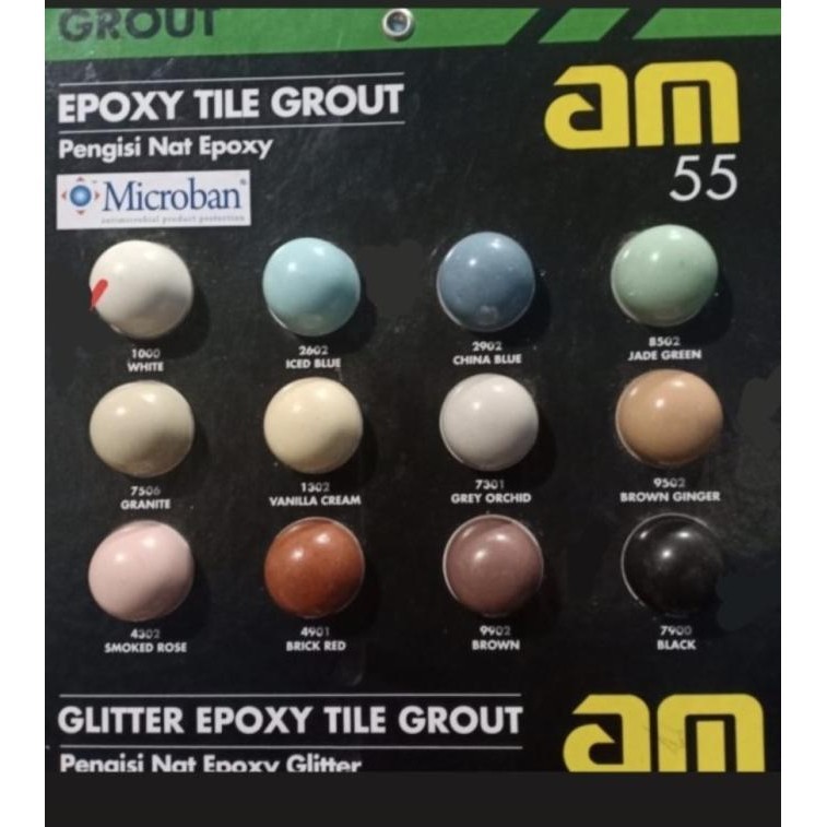 Nat Keramik Kamar Mandi Biru Tua Am 55 Semen Nat Epoxy Tile Grout Kualitas Premium
