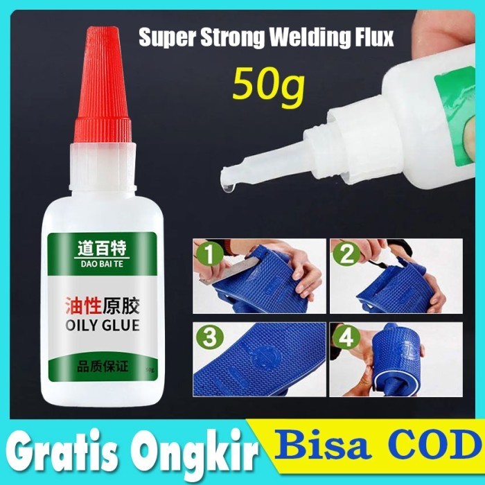 

*****] Lem Oily Glue Super Perekat Kuat Serbaguna Lem Sepatu Kayu Plastik Kaca Metal Keramik Marmer
