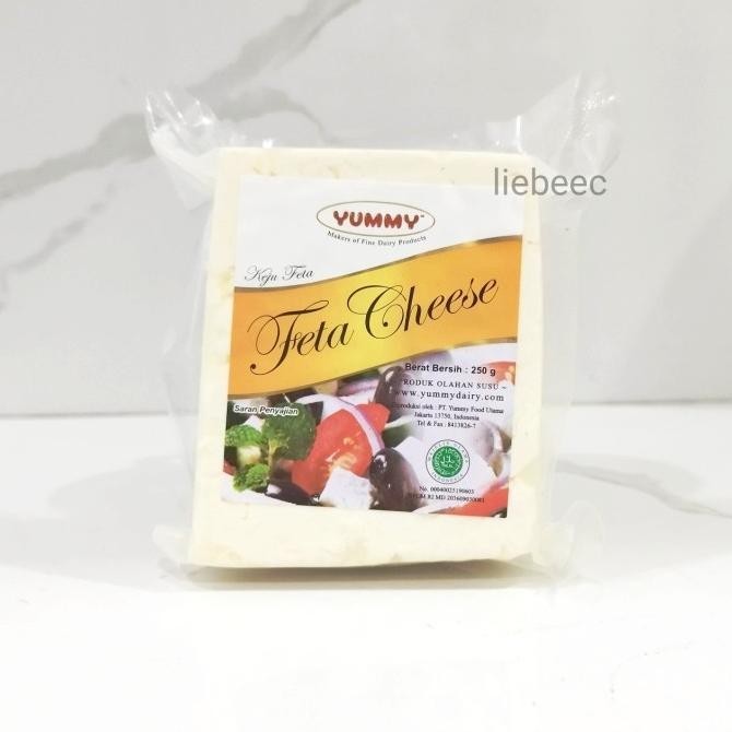 

Yummy Feta Cheese 250gr / Keju Fetta 250 gr TP