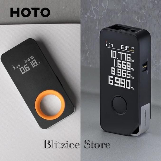 HOTO Smart Laser Measure Rangefinder Distance Meteran Pengukur Jarak