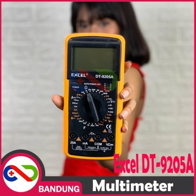 EXCEL DT 9205A DT-9205A MULTIMETER DIGITAL AVO METER AVOMETER
