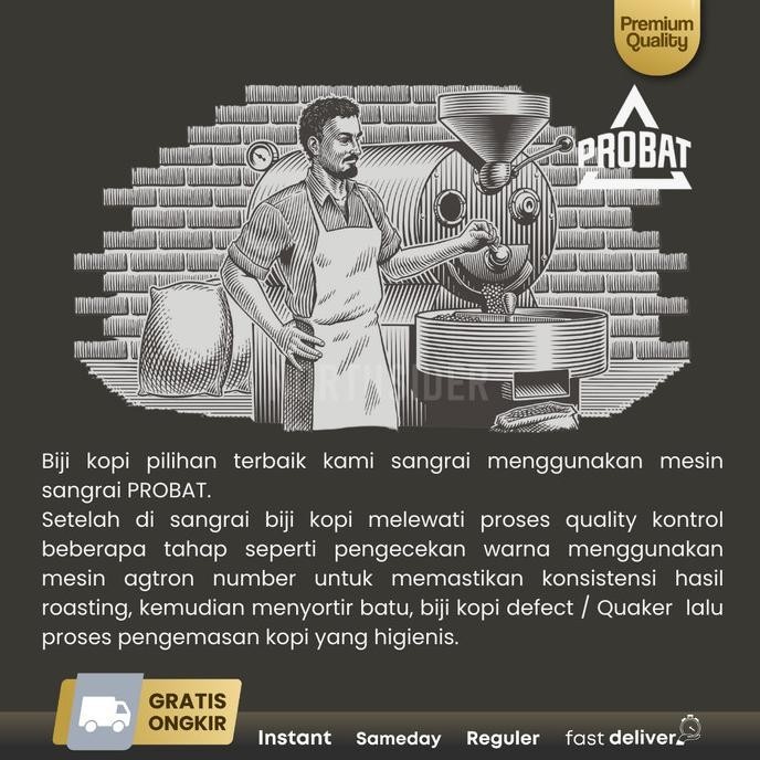 

Northsider Kopi Arabika Aromanis Natural Coffee 1Kg