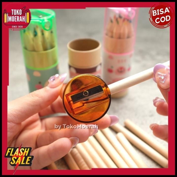 

TERBARU PENSIL WARNA TABUNG ISI 12 PCS PENSIL WARNA MURAH LUCU UNIK RAUTAN COD !!!!!!!