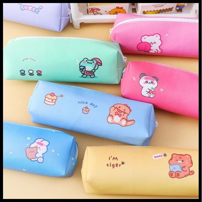 

TERMURAH DOMPET PENSIL KANVAS ANIMAL CARTOON