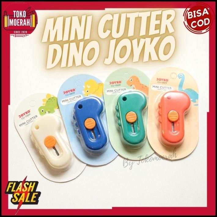 

TERMURAH CUTTER MINI LUCU CUTTER JOYKO DINO UNIK IMUT COD CUTTER KECIL DINO COD !!!!!