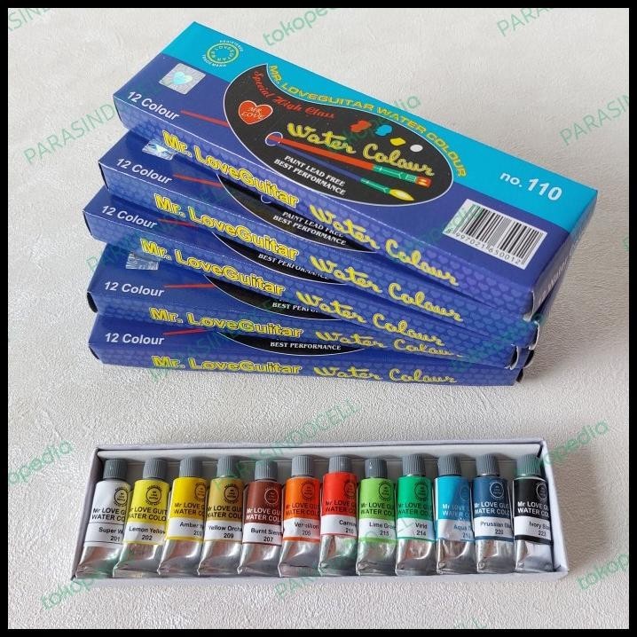 

BEST DEAL CAT AIR LUKIS 12 WARNA WATER COLOUR