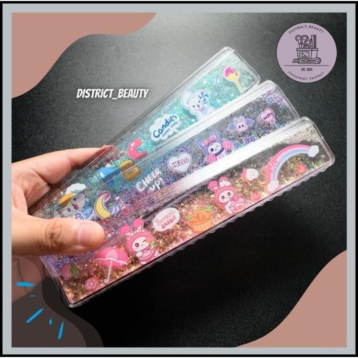 

TERBARU PENGGARIS BUNNY PANJANG 20 CM GARISAN GLITTER AIR KELINCI LUCU !!