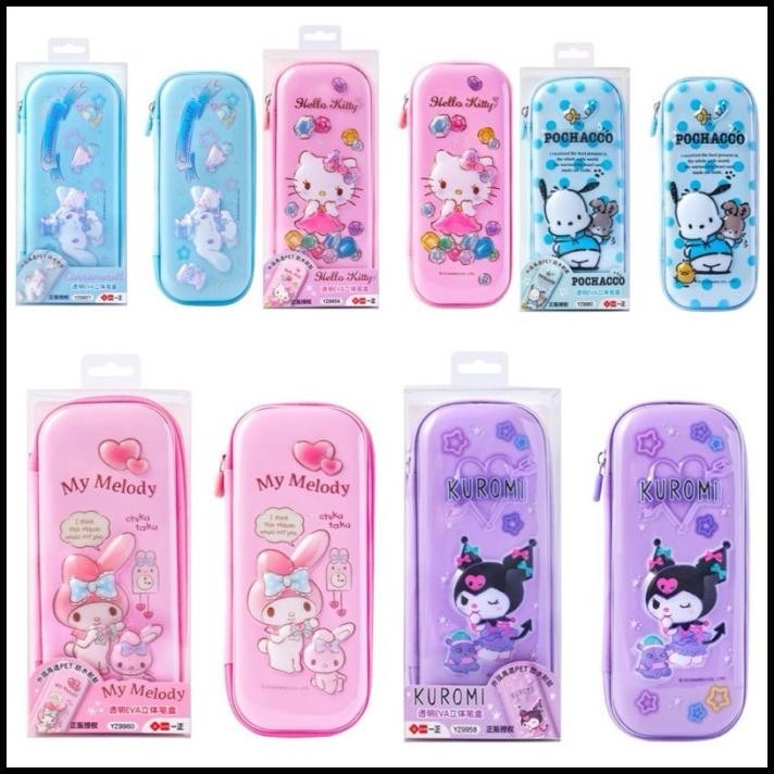 

DISKON KAWAII SANRIO EVA PENCIL BOX KOTAK PENSIL KUROMI MELODY !!!!!!