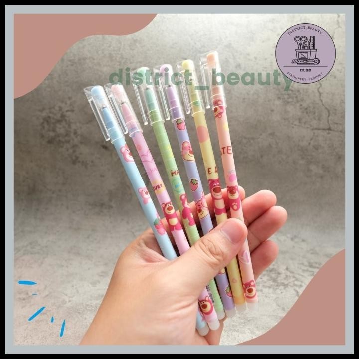 

HOT DEAL (12PCS) PULPEN HAPUS MARBEL KARAKTER LUCU IMUT PEN GEL BISA DIHAPUS MO