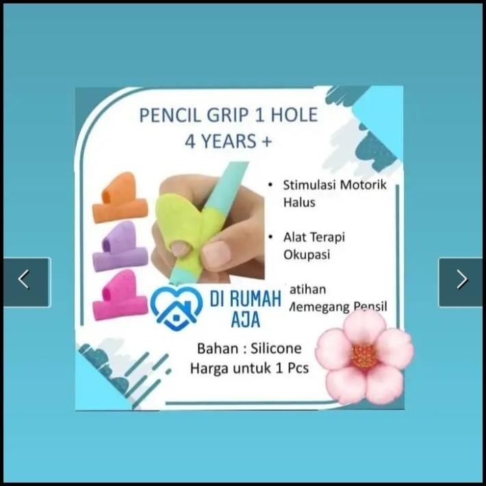 

GRATIS ONGKIR ONE HOLE PENSIL GRIP ALAT BANTU MENULIS/OKUPASI TERAPI/TERAPI WICARA !!!!