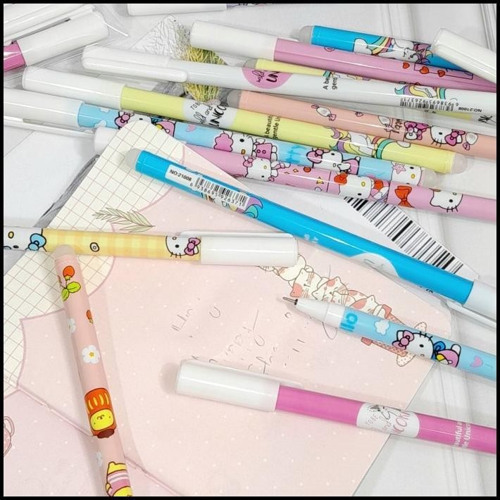 

HOT DEAL PAKET PULPEN ODEMEI ERASABLE (12 PCS) VARIANT MIX CAMPUR TINTA HITAM !!!!