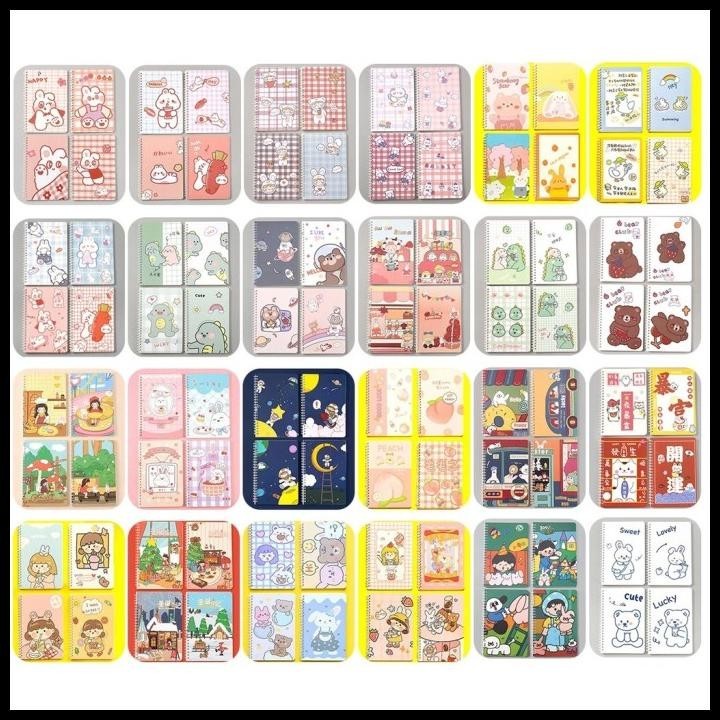 

HOT DEAL BUKU TULIS DOUBLE SPIRAL MOTIF LUCU NOTEBOOK SEKOLAH A5 60 LEMBAR !!!!!!!