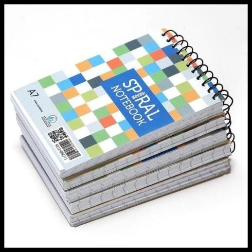 

BEST DEAL NOTEBOOK A5 DAN A6 NOTEPAD NOTES 80 SHEETS GARIS MEMO LOCOMOTIF SPIRAL !