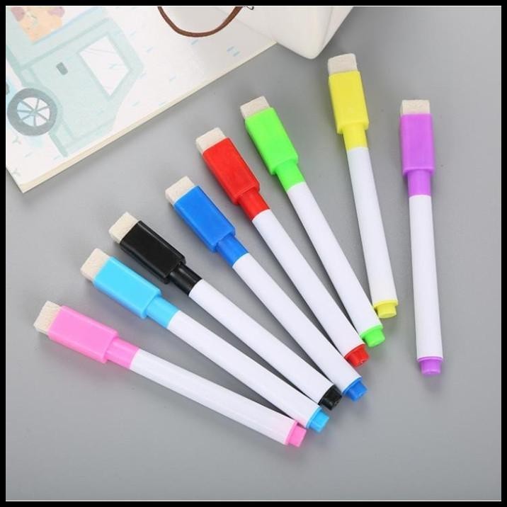 

HOT DEAL SPIDOL ANAK WIPE CLEAN SET 8COLOR BONUS POUCH !!!