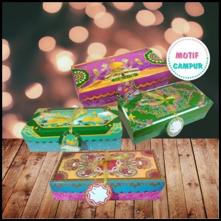 

BEST DEAL BOX LEBARAN TOPLES BROWNIES / PACKAGING IDUL FITRI ISI 12 PCS