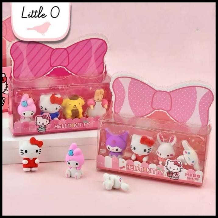 

TERBARU PENGHAPUS SANRIO FAMILY BOX SPECIAL EDITION 3D 1BOX ISI 4 KARAKTER !!!!!!!