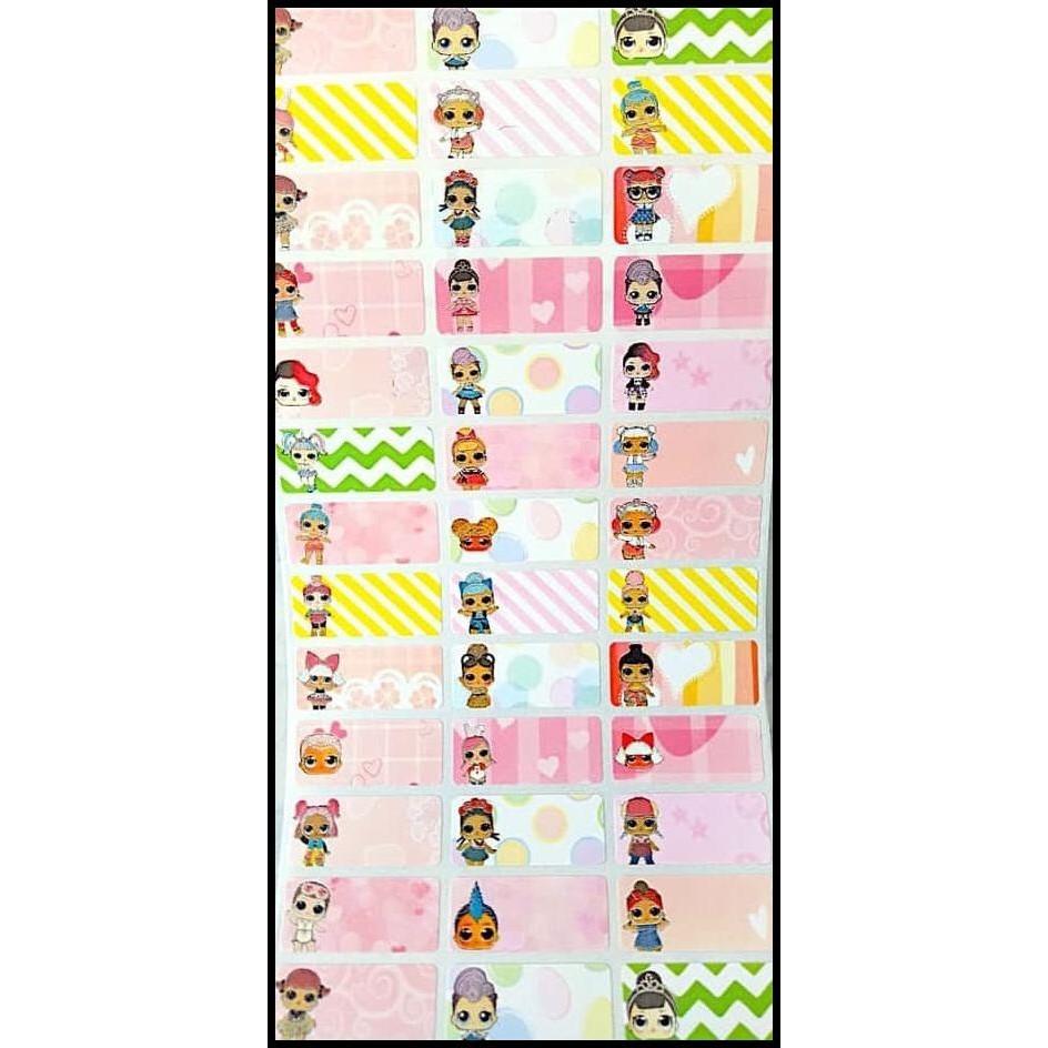 

GRATIS ONGKIR LOL MEDIUM. LABEL NAMA WATERPROOF STICKER NAMA ANAK STIKER ANTI AIR