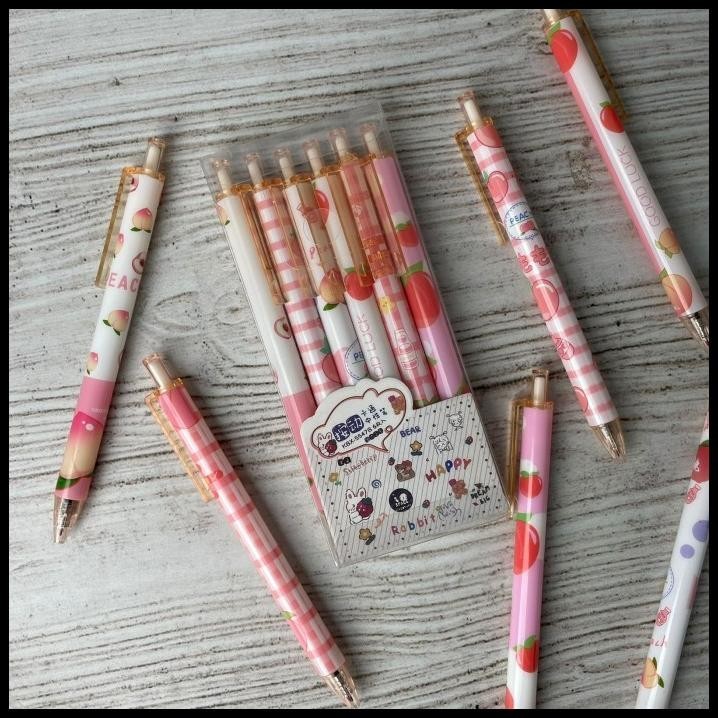 

TERBARU PULPEN CETEK ERASABLE MOTIF PEACH CUTE 1 PACK ISI 6 PCS HARGA TERMURAH !