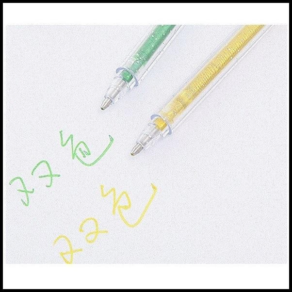 

DISKON SET 12 PCS PULPEN GEL GLITTER ANEKA WARNA S0235 !!