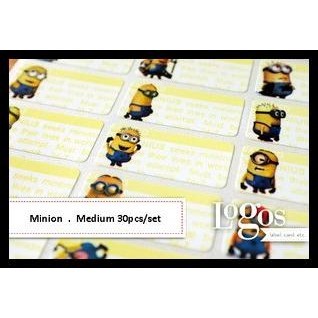 

BEST DEAL MINION STICKER MEDIUM NAME LABEL. STIKER KARAKTER DESPICABLE ME. LUCU UNTUK NAMA DI BUKU, TAS, SEKOLAH, HADIAH !!!!