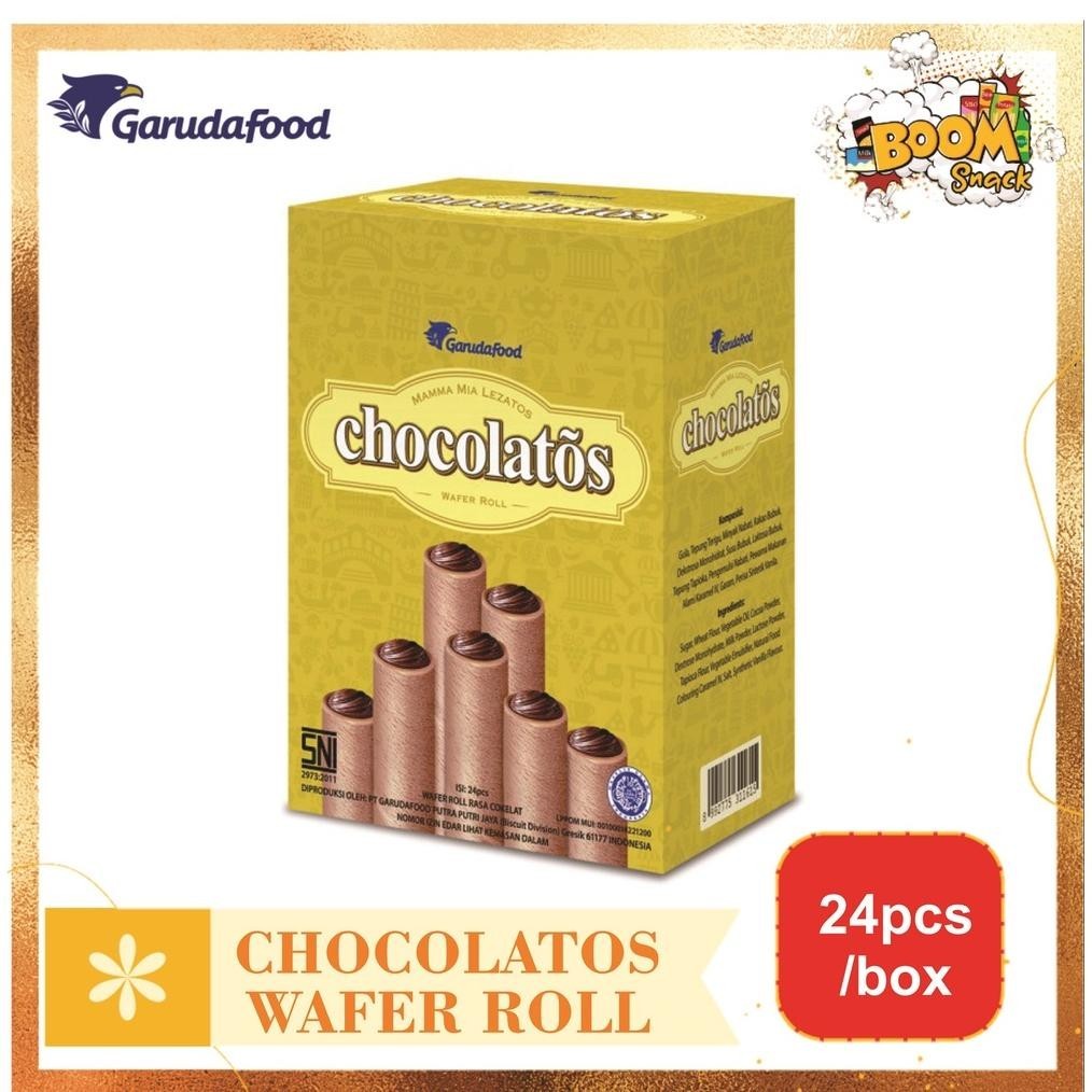 

BOX - Chocolatos Wafer Roll isi 24pcs