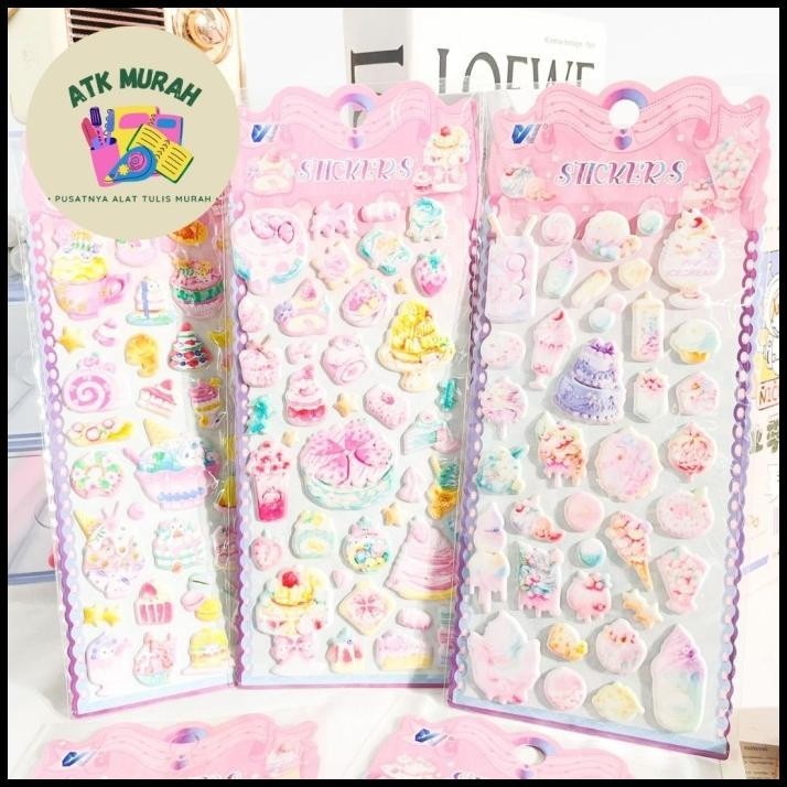 

HOT DEAL STIKER TIMBUL 3D KUE WX-ME STIKER RANDOM/STIKER KARAKTER ANAK / STIKER !!!!!!!