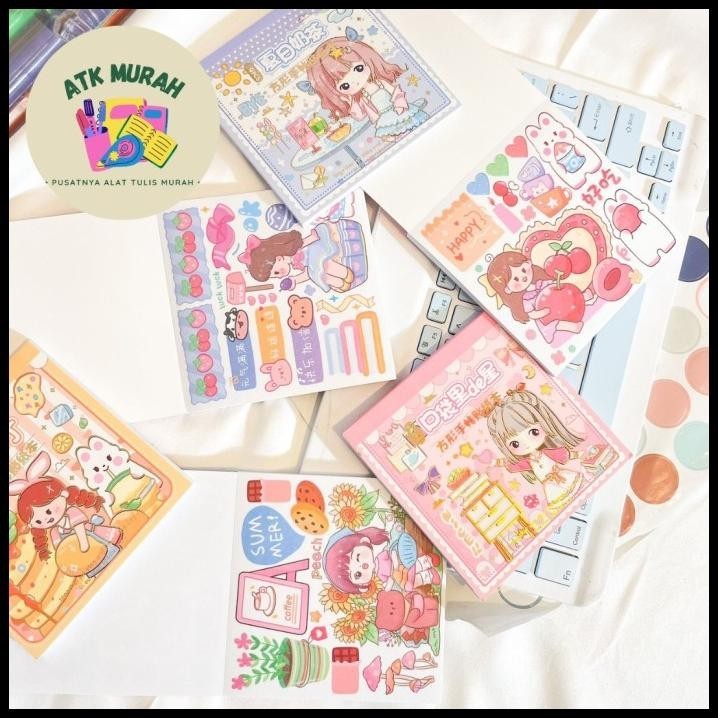 

BEST DEAL BUKU STIKER SENMU UKURAN 9,5 X 9,5 CM YD-FXTZ STICKER FULL COLOR MURAH !!!!!!!