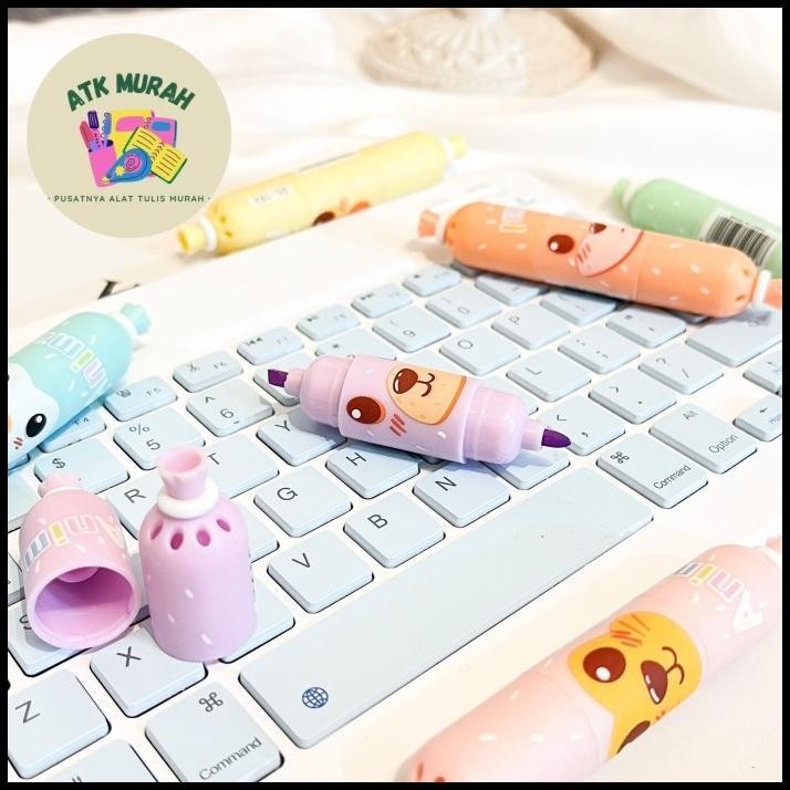 

TERBARU HIGHLIGHTER SOSIS 1 SET ISI 6 PCS WARNA WARNI COLORFUL LUCU COD SOUVER !!!!!!!