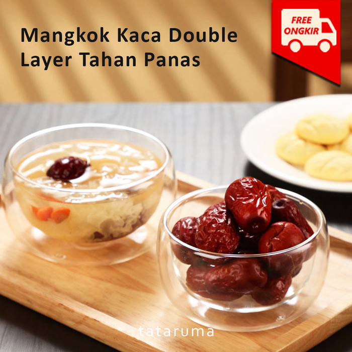 Kabe - Mangkuk Double Layer Ll Tahan Panas Dingin