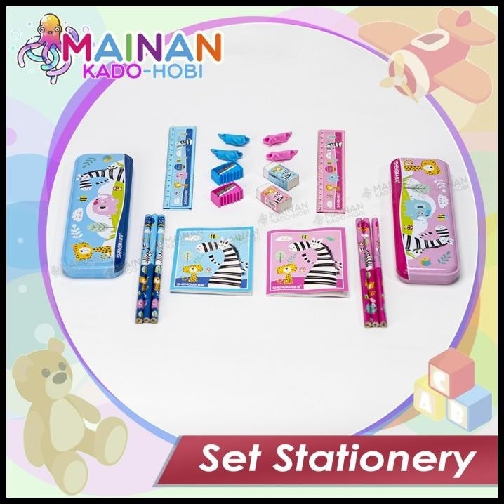 

TERBARU KADO ULANG TAHUN ANAK STATIONERY SET ALAT TULIS PENSIL ERASER RULER !!!!!!!