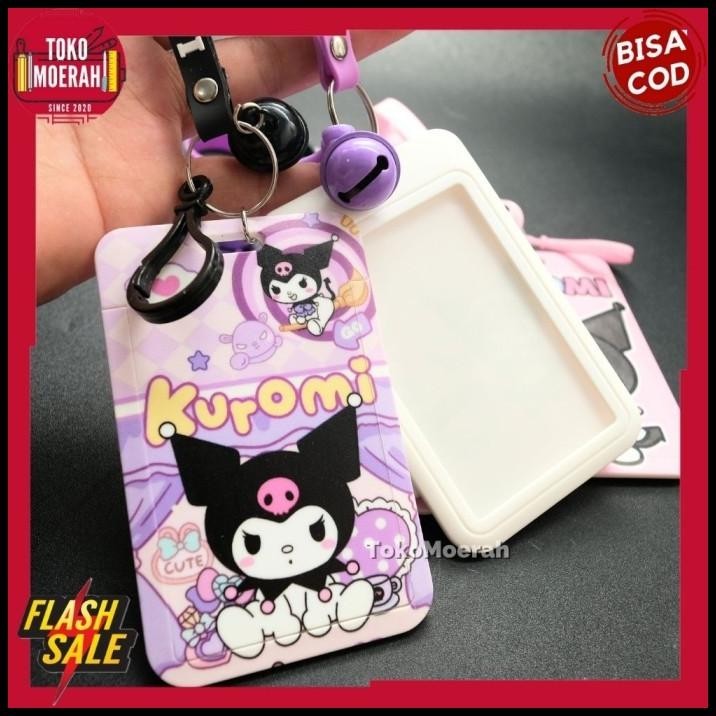 

DISKON GANTUNGAN KUNCI KUROMI NAME TAG ID CARD KEYCHAIN KUROMI LUCU UNIK GANTUNGAN SANRIO NAME TAG