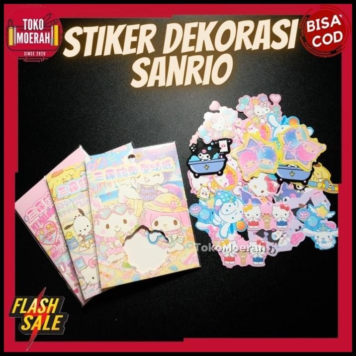 

TERMURAH STIKER SANRIO DEKORATIF STIKER KISS CUT SANRIO ST-1195 LUCU UNIK COD