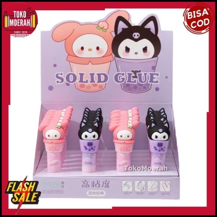 

DISKON LEM KERTAS SANRIO LEM STICK SANRIO COSTUM GLUE STICK SANRIO LUCU UNIK !!