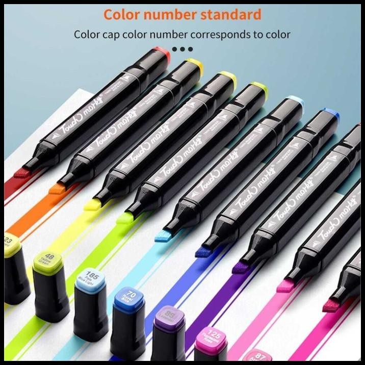 

SPIDOL WARNA LUKIS DUAL SIDE TOODI FINE ART BRUSH PEN ART MULTI COLOR