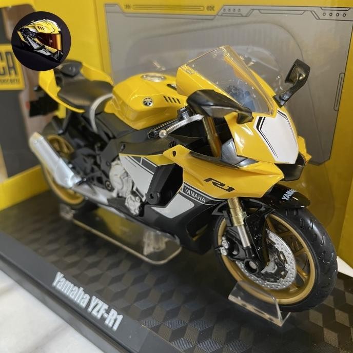 Diecast 1:12 yamaha YZF R1M official product