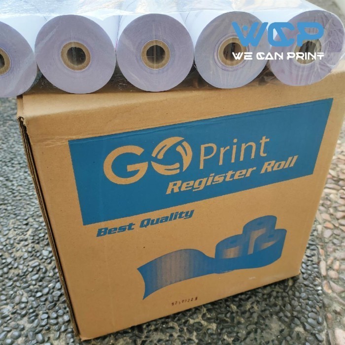 

Kertas Struk Kasir 75X65 Ncr 2 Ply Thermal Struk Ncr 75 X 65 (10 Roll)