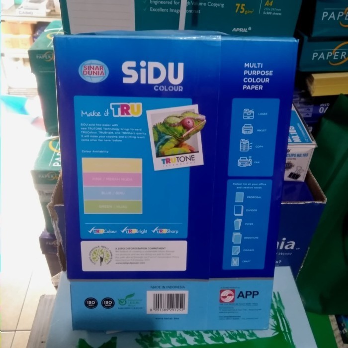 

Kertas Hvs Sidu 70 Gram Warna Biru