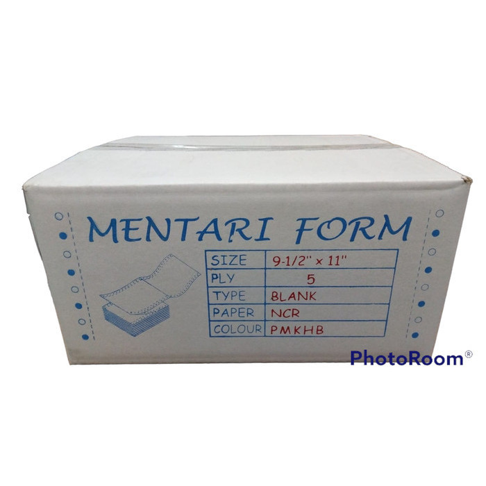 

Kertas Continuous/Continous Form 5 Ply, 5 Rangkap K5 Ncr Pmkhb