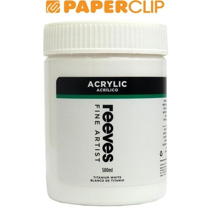 

CAT ACRYLIC REEVES 500ML TITANIUM WHITE 0085400RVS