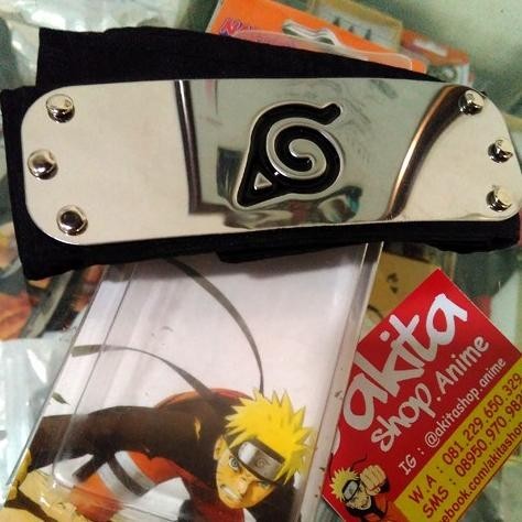 Headband Ikat Kepala Naruto Konoha