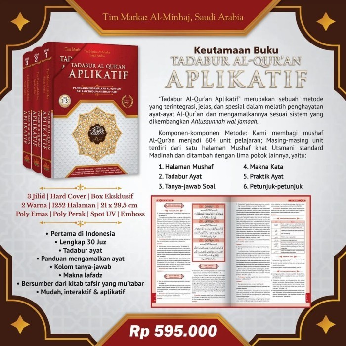 

Buku Tadabbur Al-Quran Aplikatif - Terjemah Al-Qur'An Tadabur Amal