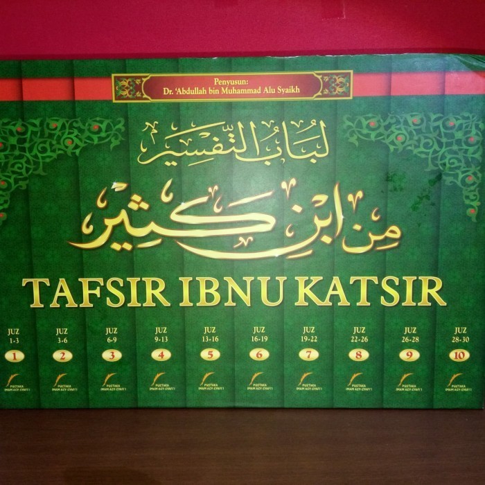 

Buku Terjemah Lubabut Tafsir Min Ibni Katsir - Tafsir Ibnu Katsir Set