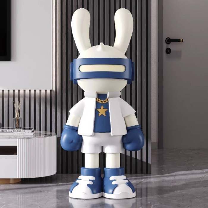 

Cool Rabbit Home Decoration Patung Dekorasi