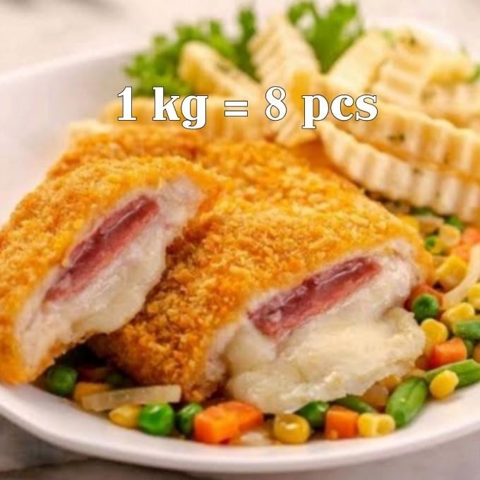 

Chicken Cordon Bleu Blue Smoked Beef and Cheese 8 pcs