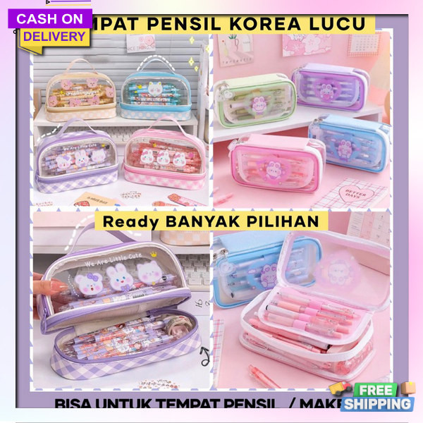 

Multifungsi Tempat Pensil Koyak Alat Tulis Multifungsi 2024 Pancil Case Cewek Cowok Aesthetic Disgrip Murah Korea Estetik Pouch Wadah Pengsil Lucu Tempat Pensil Dusgrip Korean Style Kotak Aesthatic Perempuan Dosgrip Untu Kotak Pensil Atk Tempat Pensil