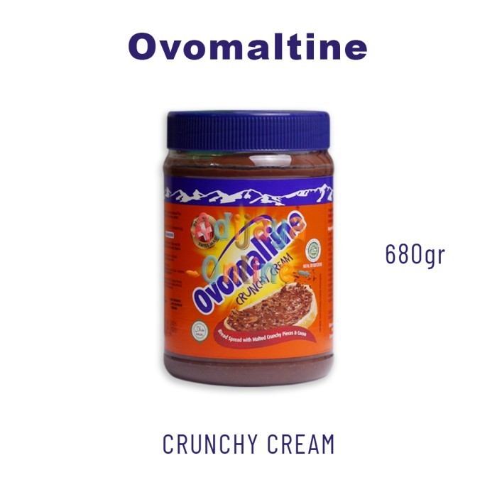 

Ovomaltine Crunchy Cream 680Gr Selai Ovomaltine