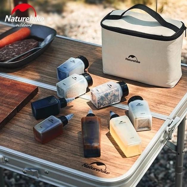 Botol bumbu set naturehike CNH22CJ043 perlengkapan alat masak camping