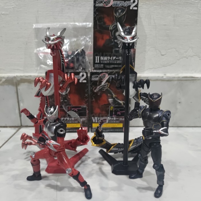 [BDJ] shodo kamen rider ryuki & sodo masked rider ryuga,ori bandai,no shf