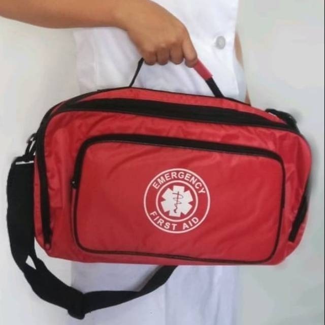 Perlengkapan Alat Medis Tas P3K Slempang