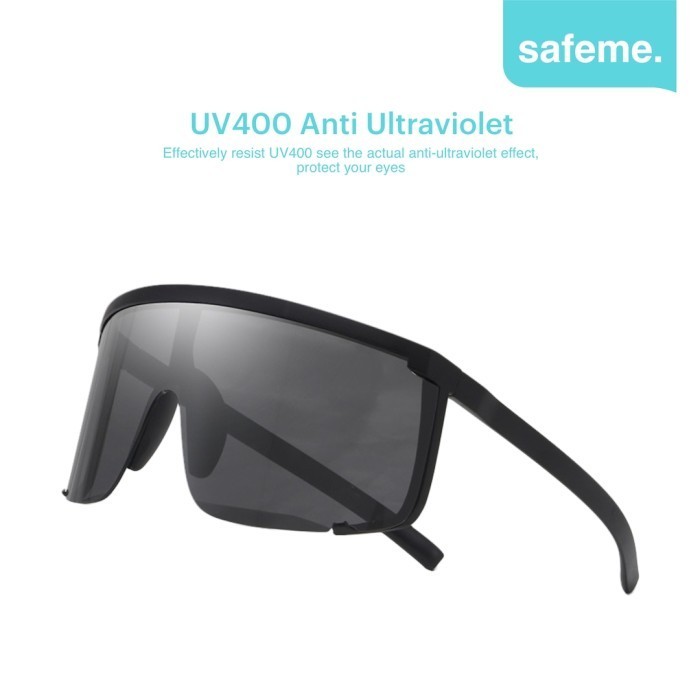 Kacamata Sepeda Gowes Wanita Pria Anti Uv 100% Sport Safety Goggles F1